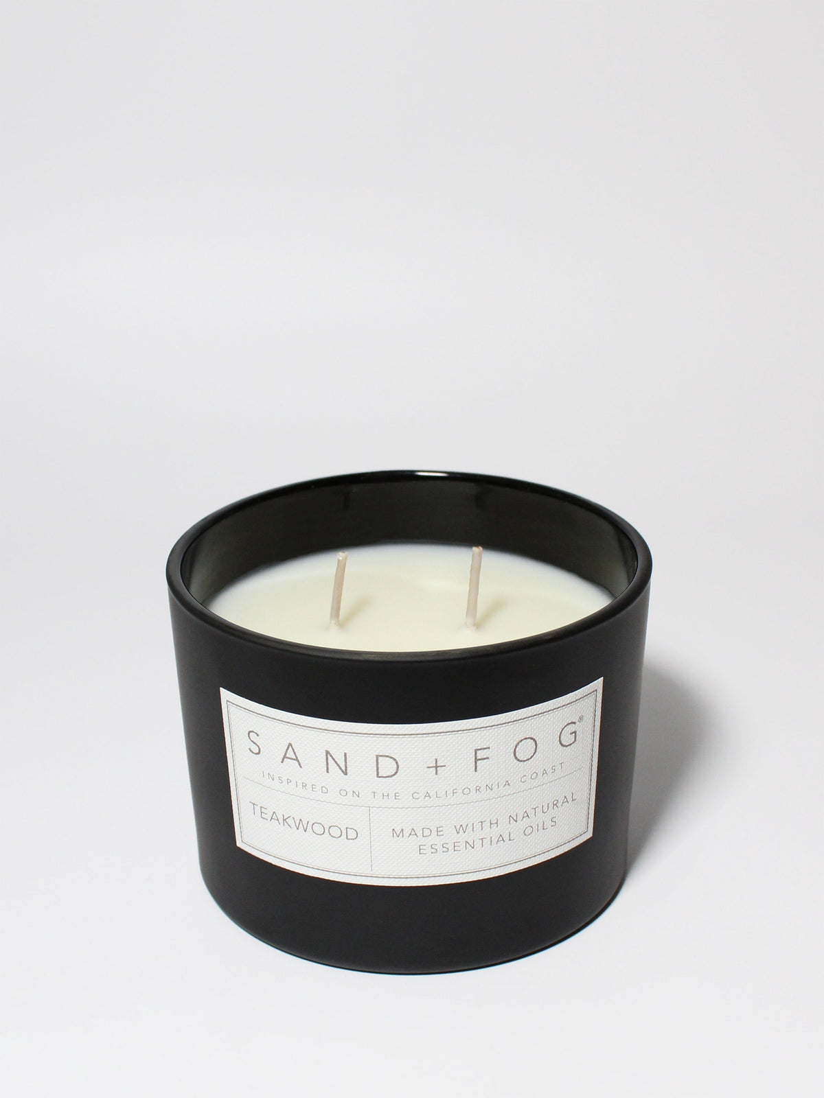 Teakwood 12 oz cozy scented candle