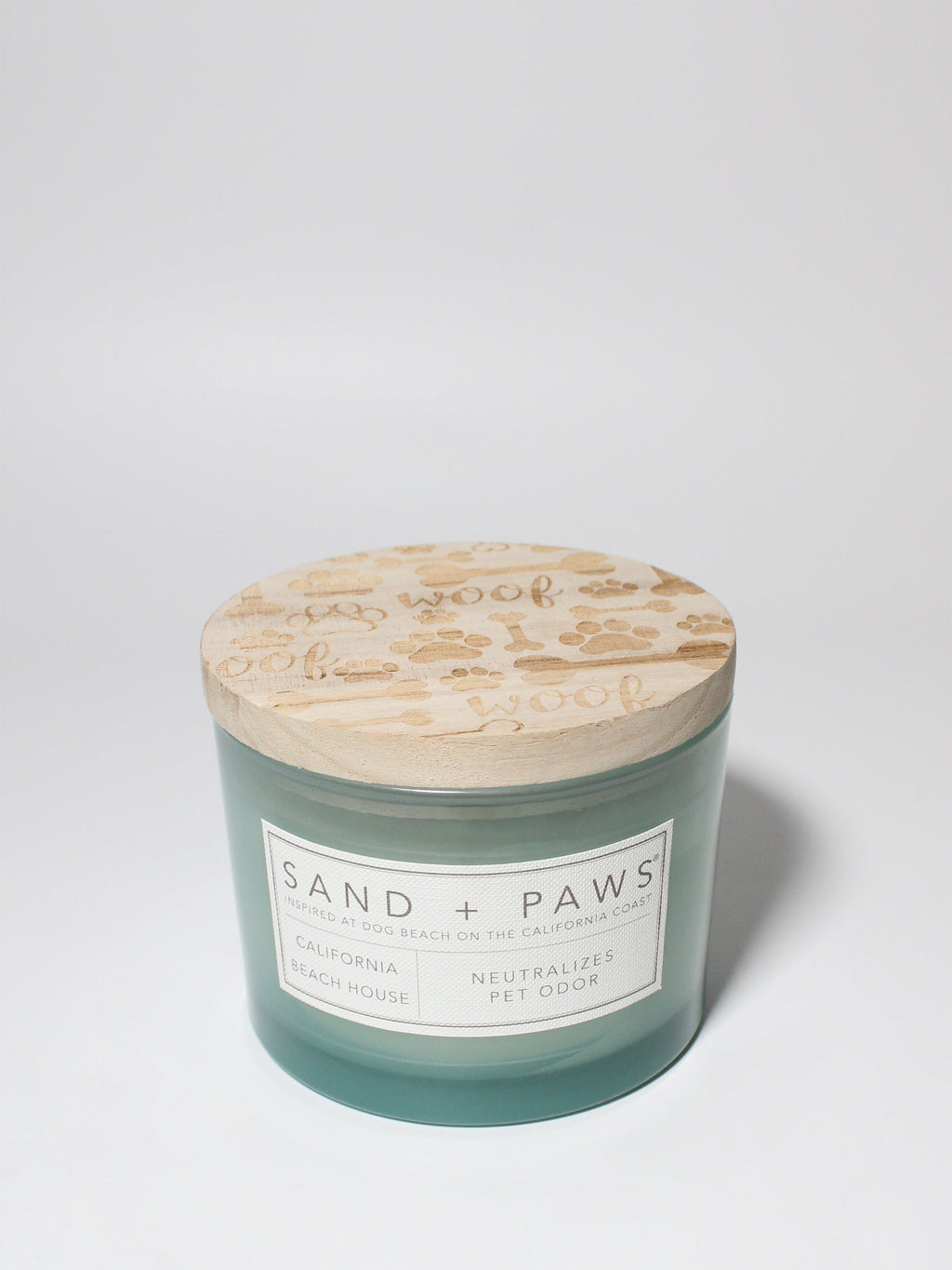 Sand + Paws California Beach House 12 oz refreshing scented candle