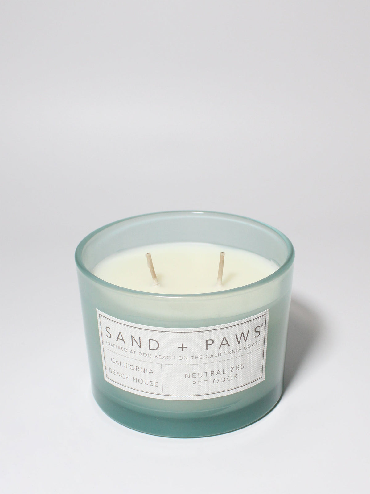 Sand + Paws California Beach House 12 oz refreshing scented candle
