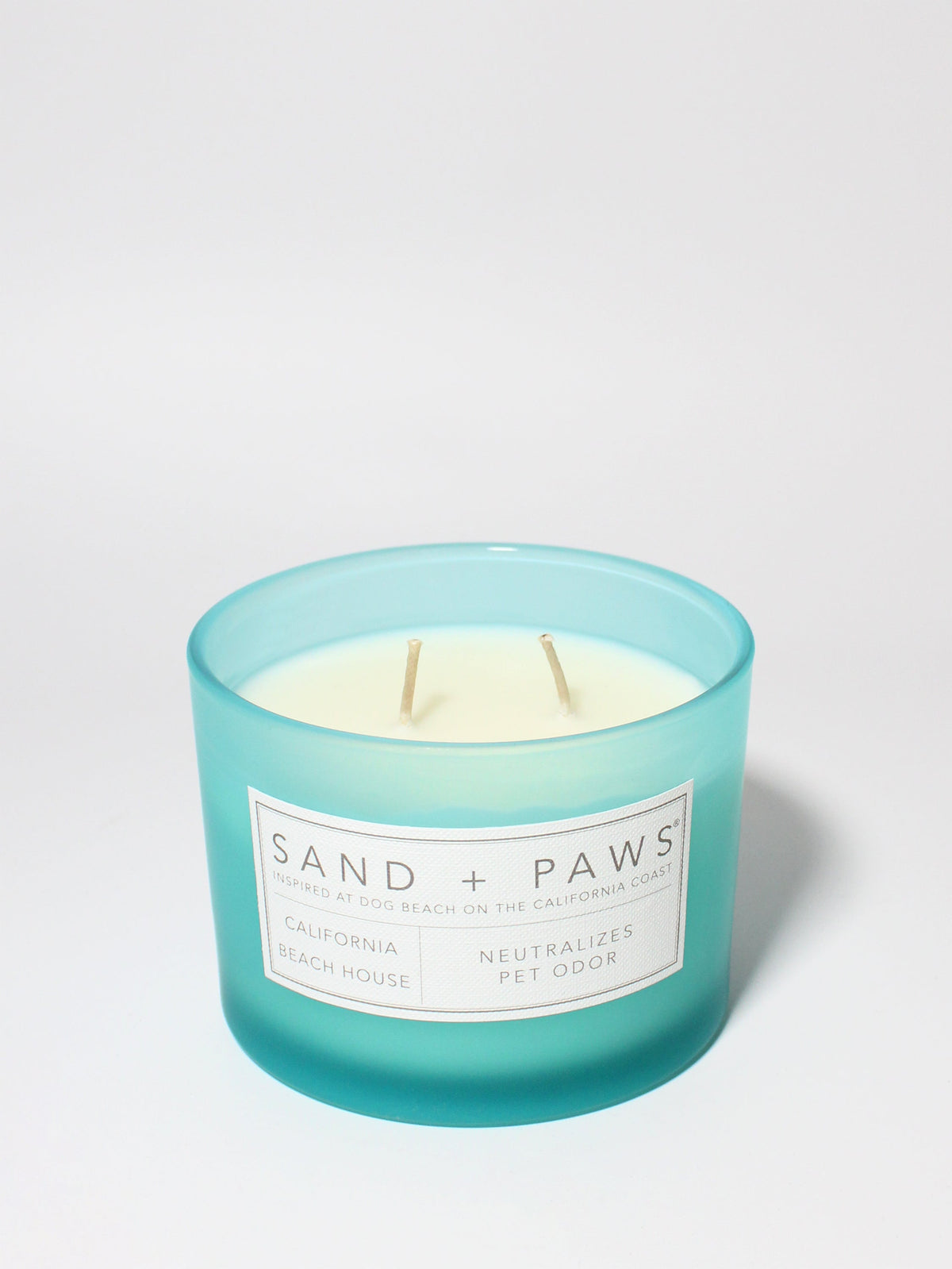 Sand + Paws California Beach House 12 oz refreshing scented candle