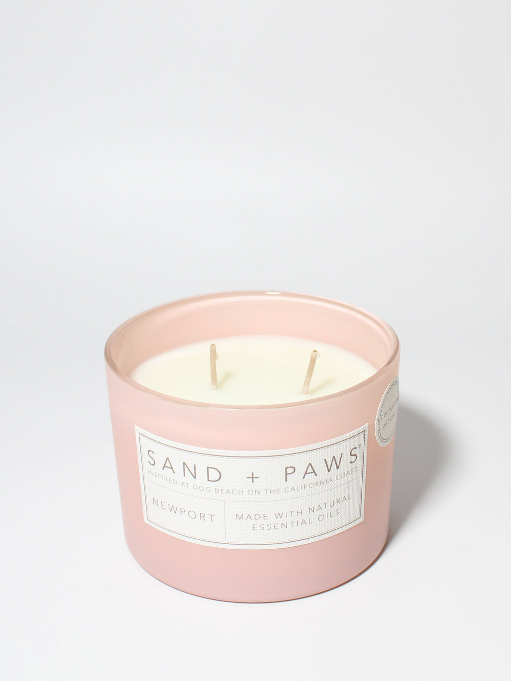 Sand + Paws Newport 12 oz refreshing scented candle