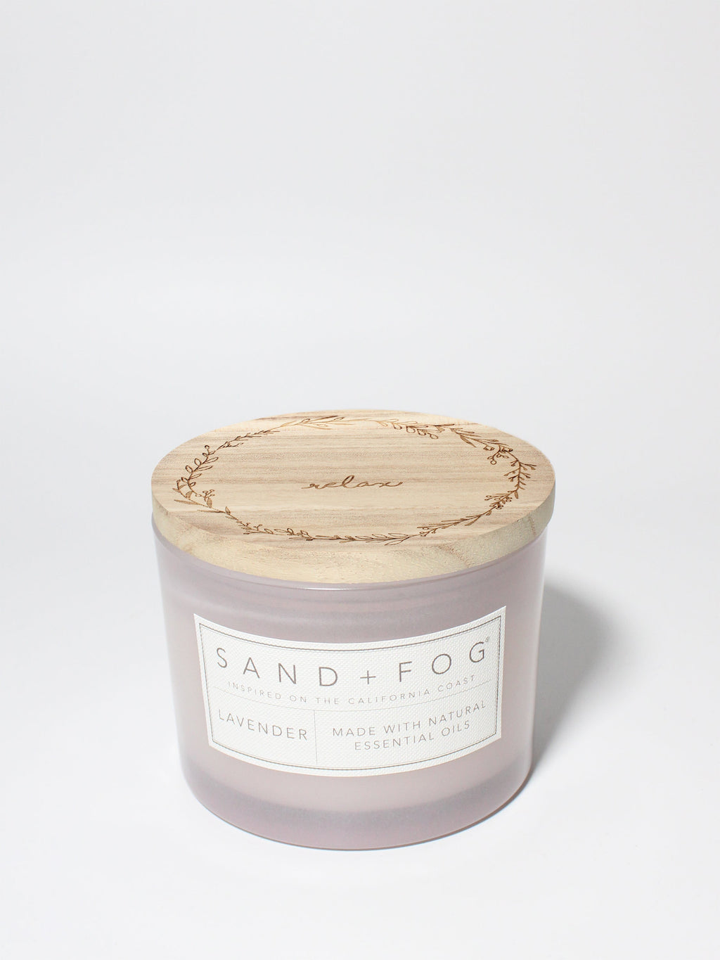Lavender 12 oz calming scented candle
