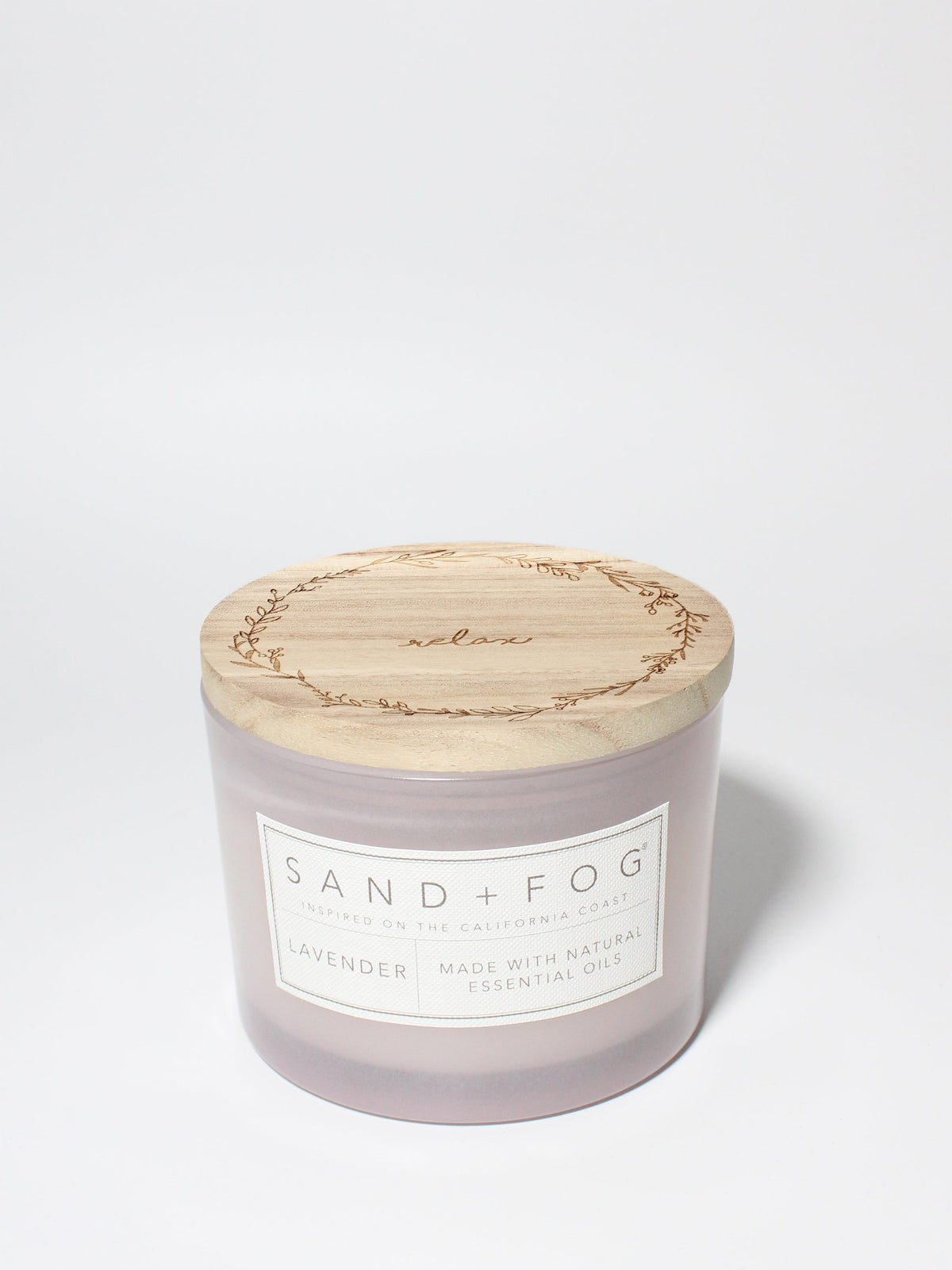 Lavender 12 oz calming scented candle