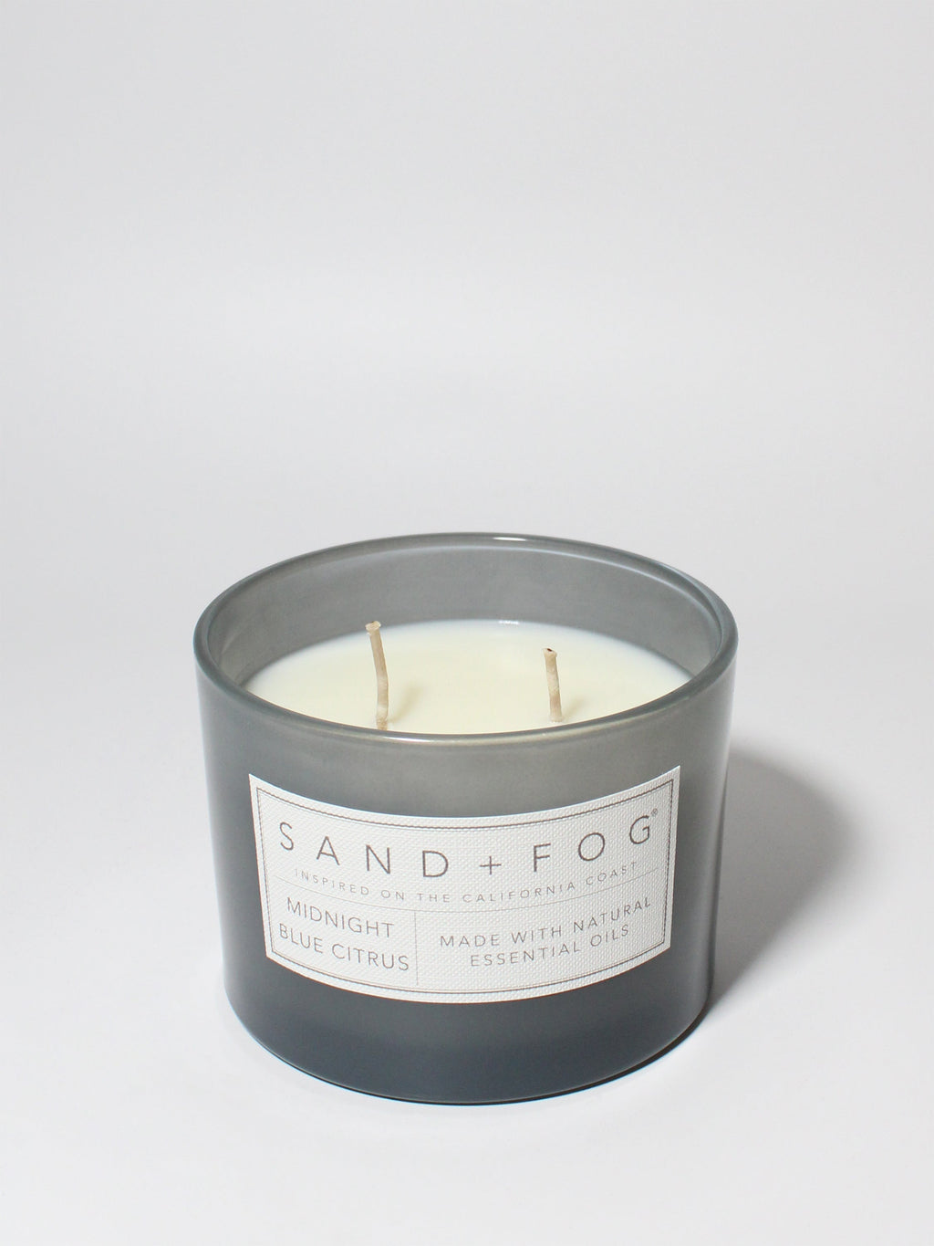 Midnight Blue Citrus 12 oz warm scented candle