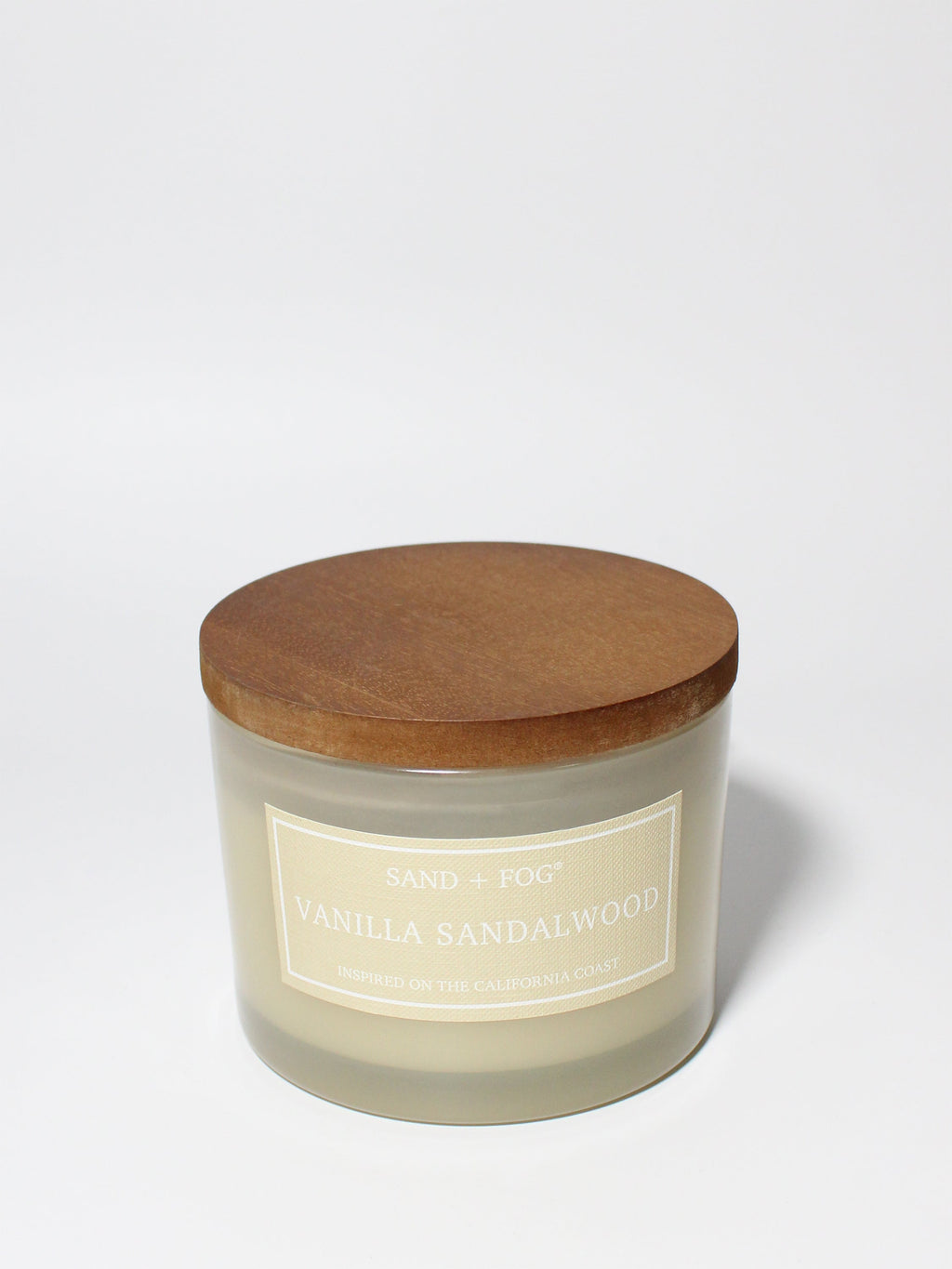 Vanilla Sandalwood 12 oz cozy scented candle