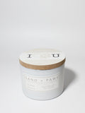 Sand + Paws Island Orchid 12 oz calming scented candle