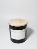 Sand + Paws Teakwood 21 oz cozy scented candle