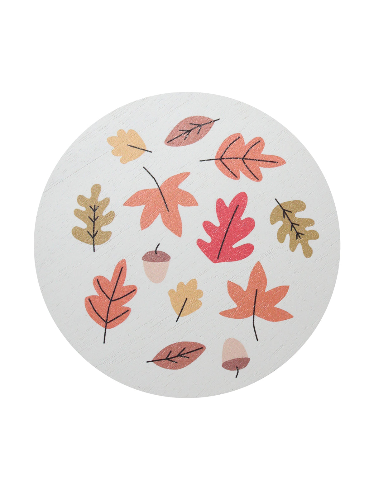 Fall Leaves 12 oz warm scented candle