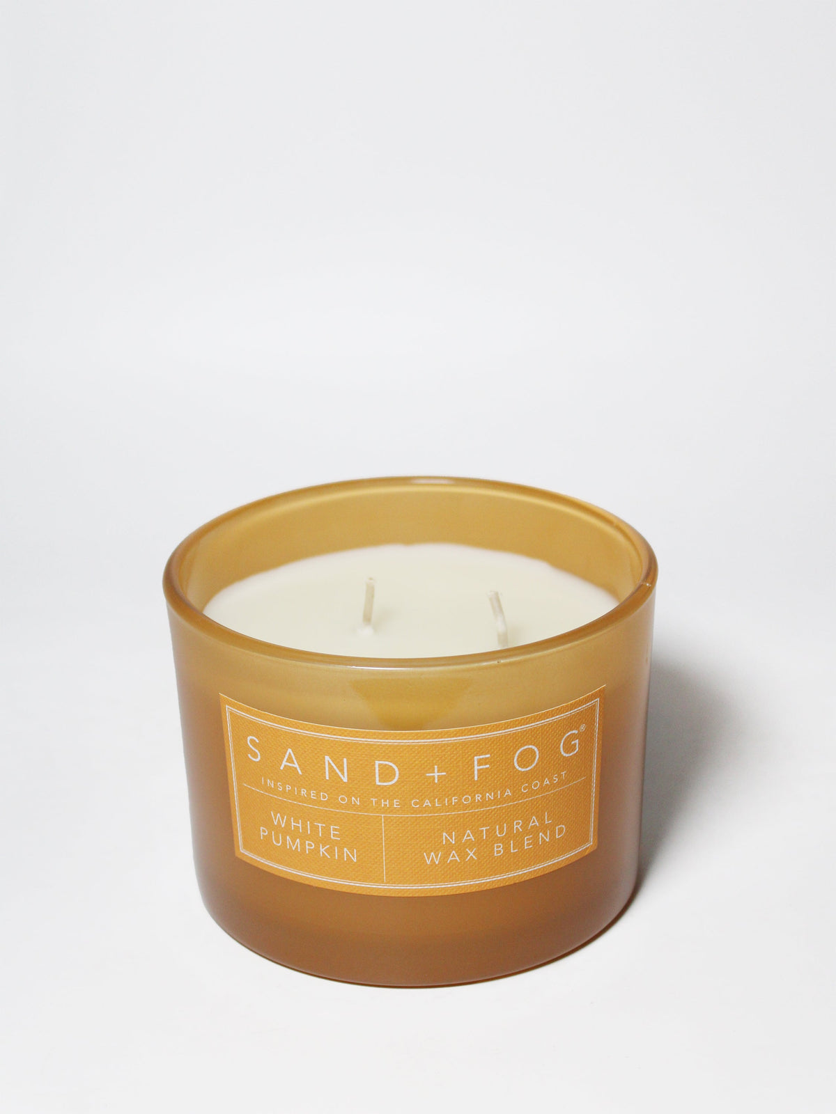White Pumpkin 12 oz cozy scented candle