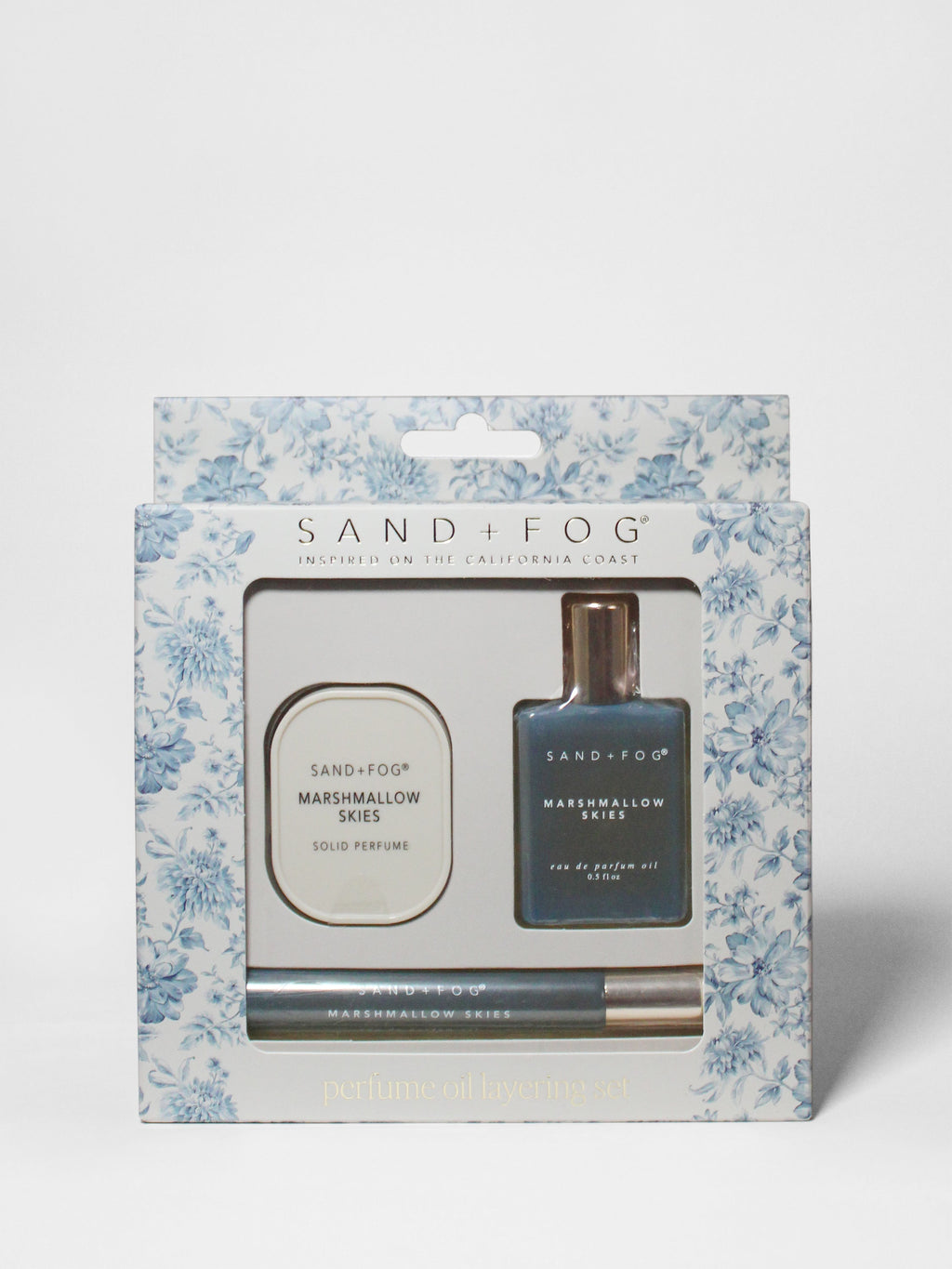 Luxury Perfume Oil Rollerballs and Solid Perfume Set - Marshmallow Skies