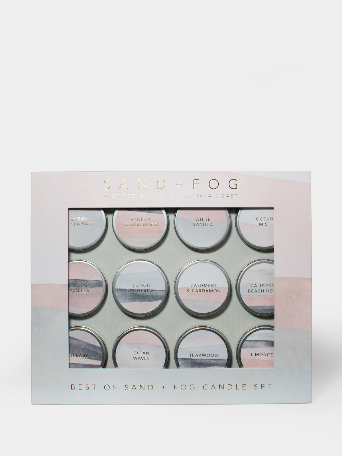 Luxury Best of Sand + Fog Mini Candle Set