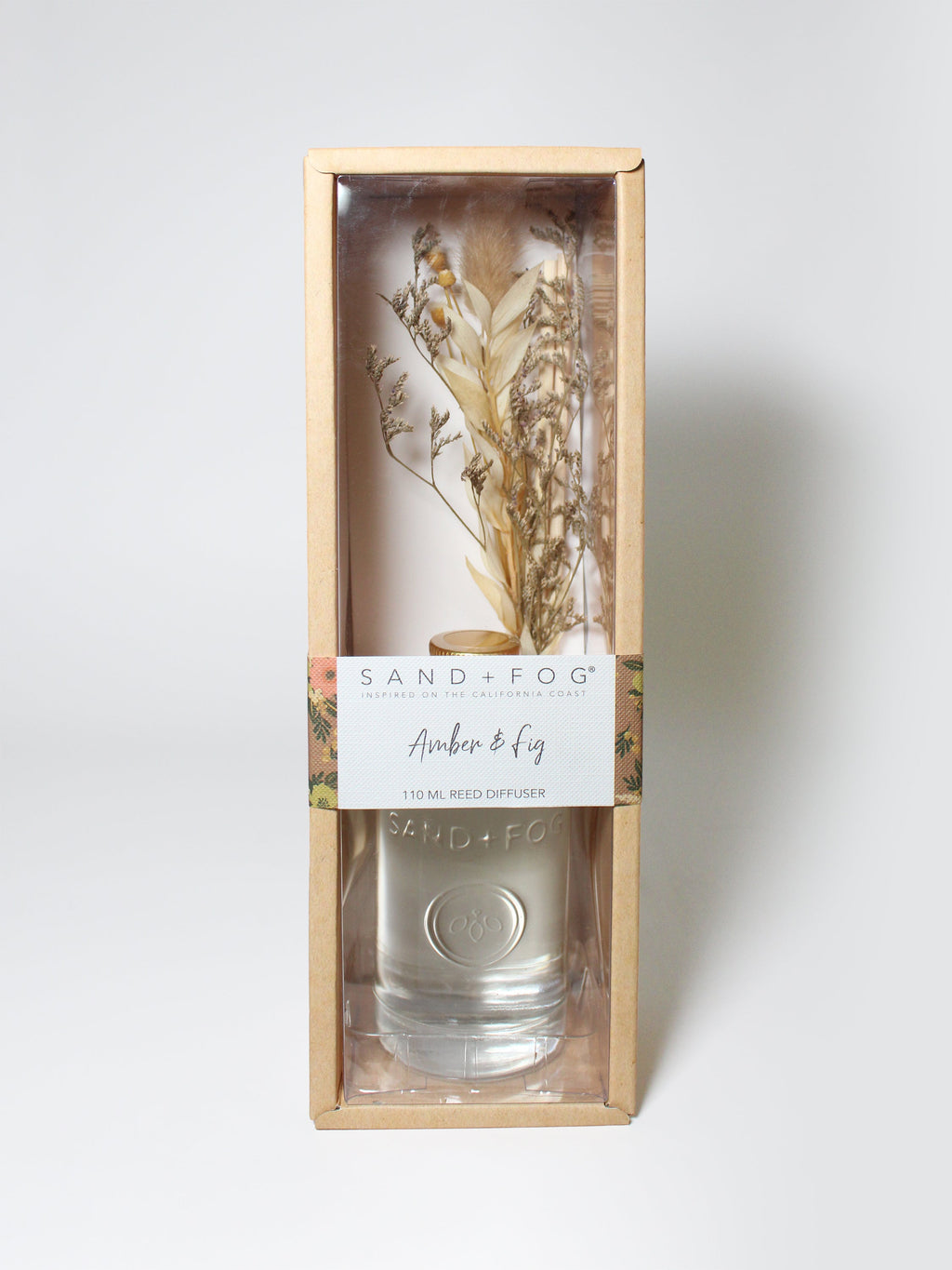 Amber & Fig 110 ml Long-Lasting Reed Diffuser