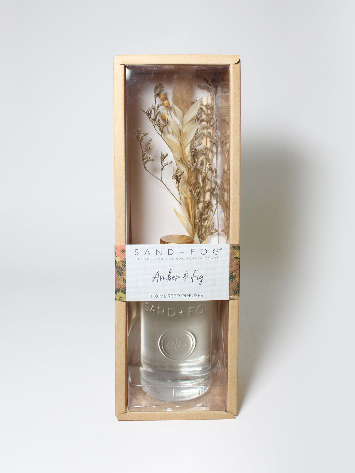 Amber & Fig 110 ml Long-Lasting Reed Diffuser