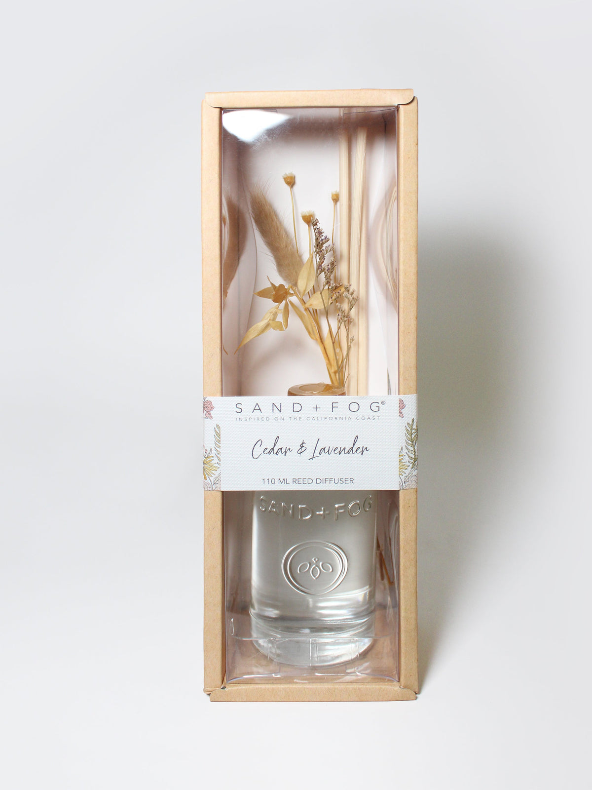 Cedar & Lavender 110 ml Long-Lasting Reed Diffuser