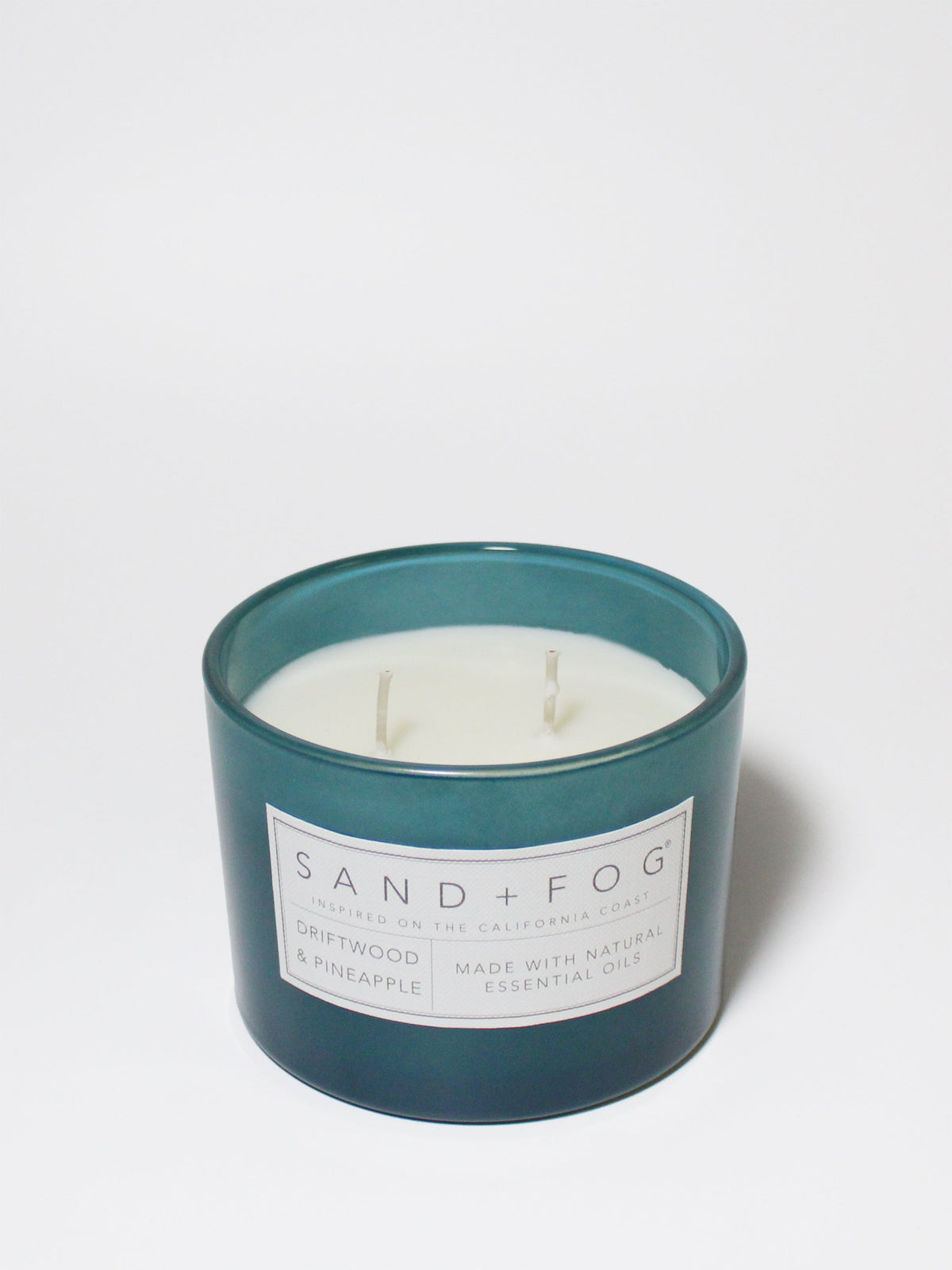Driftwood & Pineapple 12 oz warm scented candle