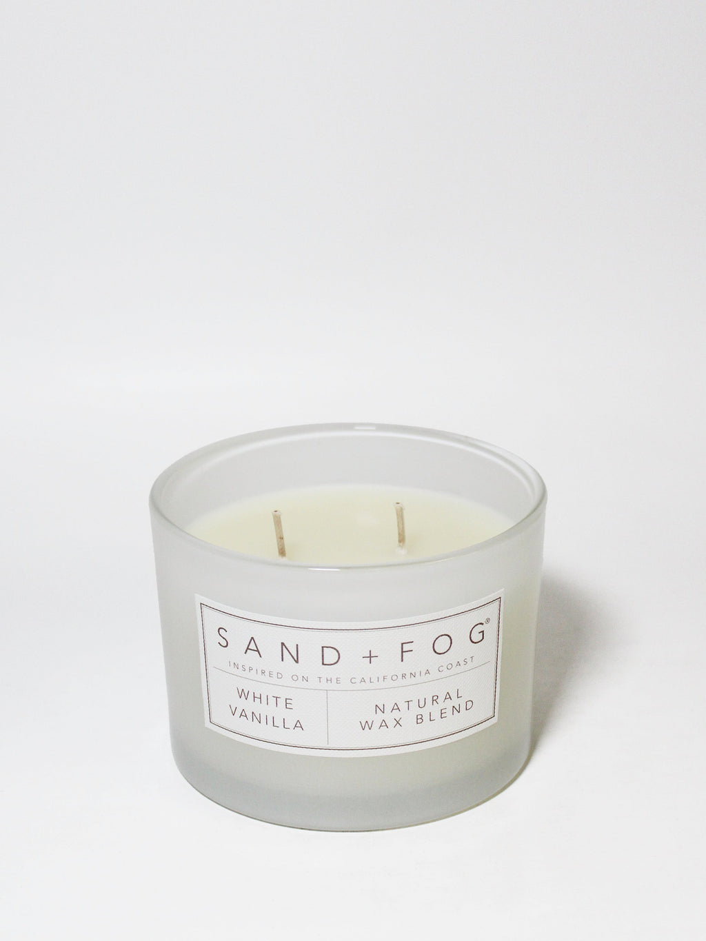 White Vanilla 12 oz cozy scented candle