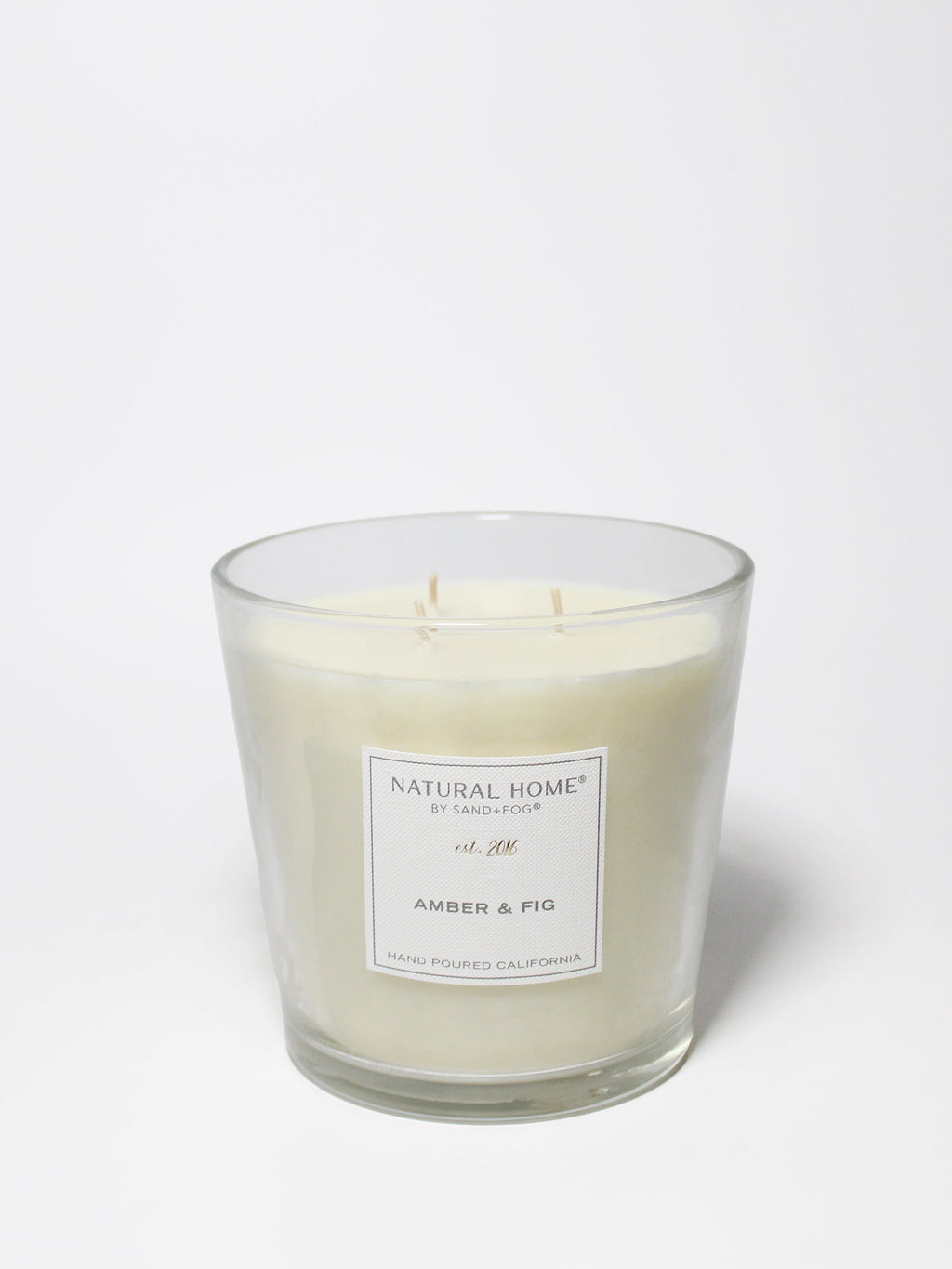 Amber & Fig Natural Home 31 oz cozy scented candle