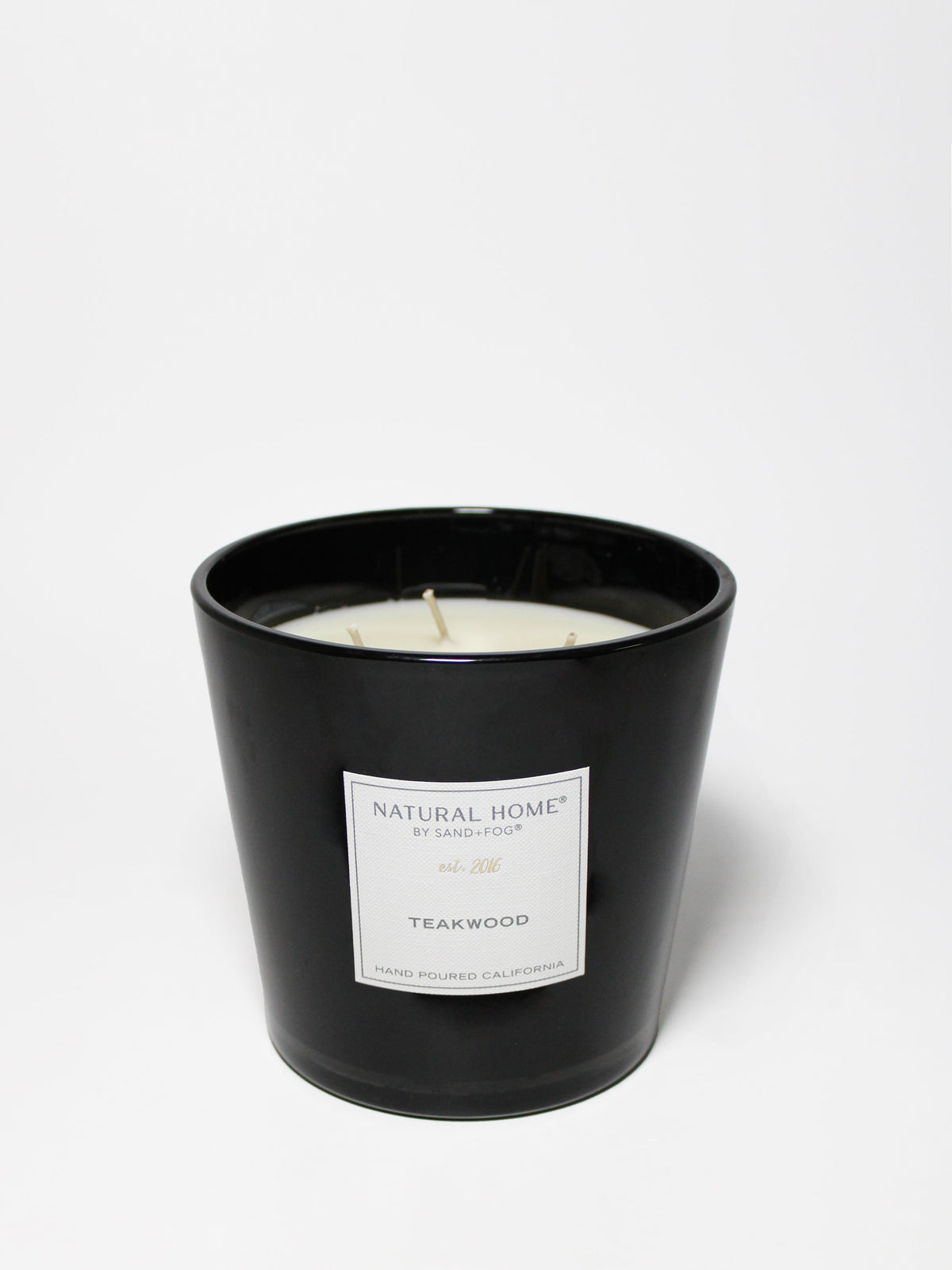 Teakwood Natural Home 31 oz cozy scented candle
