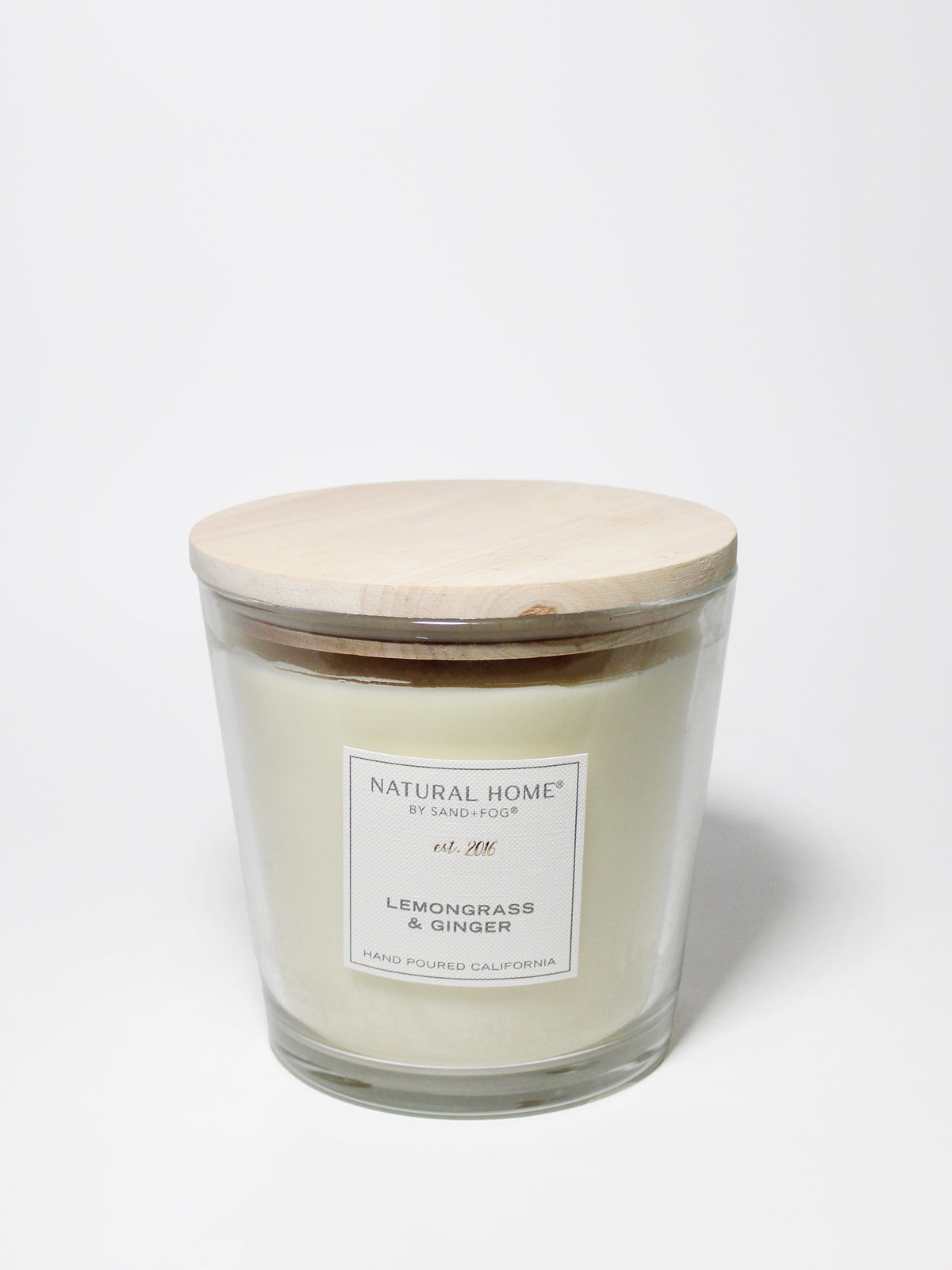 Lemongrass & Ginger Natural Home 31 oz refreshing scented candle