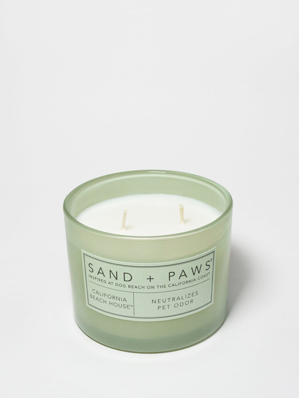 Sand + Paws California Beach House 12 oz refreshing scented candle
