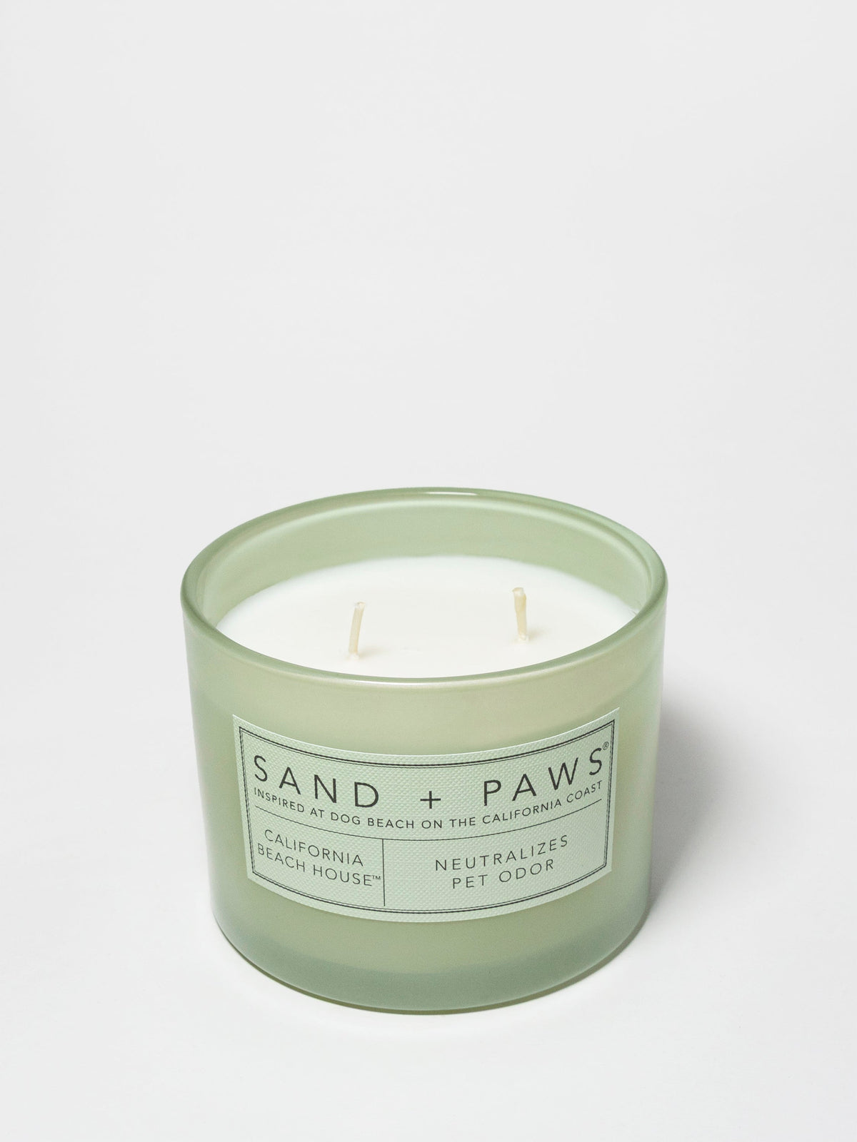 Sand + Paws California Beach House 12 oz refreshing scented candle