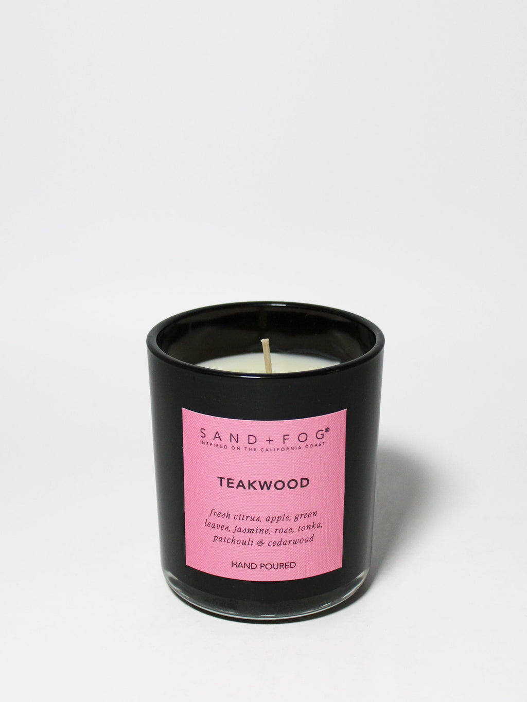 Teakwood 10 oz cozy scented candle