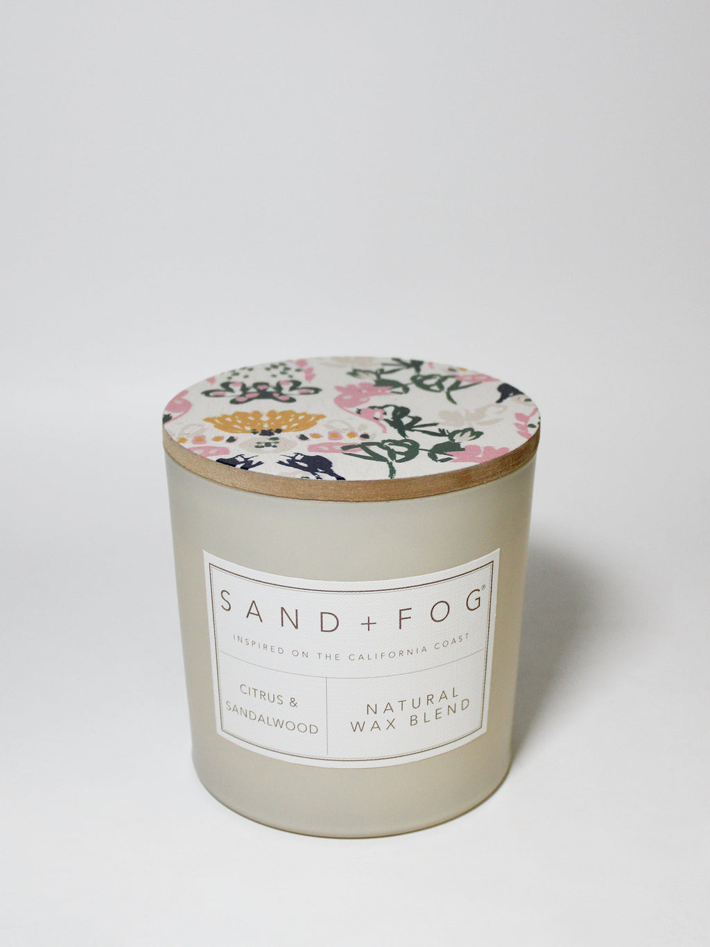 Citrus & Sandalwood 21 oz warm scented candle