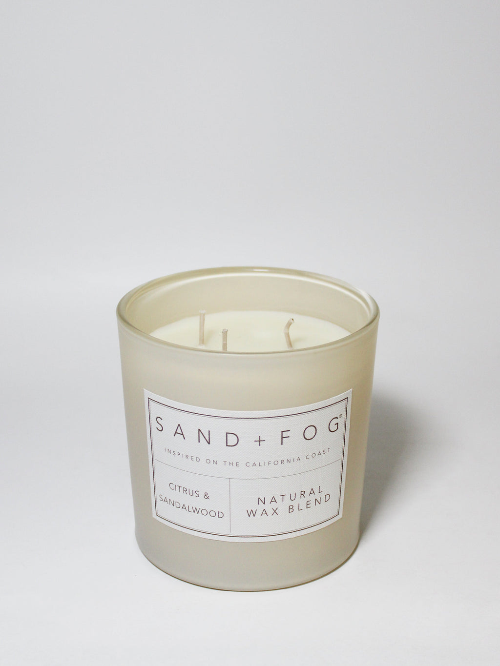 Citrus & Sandalwood 21 oz warm scented candle