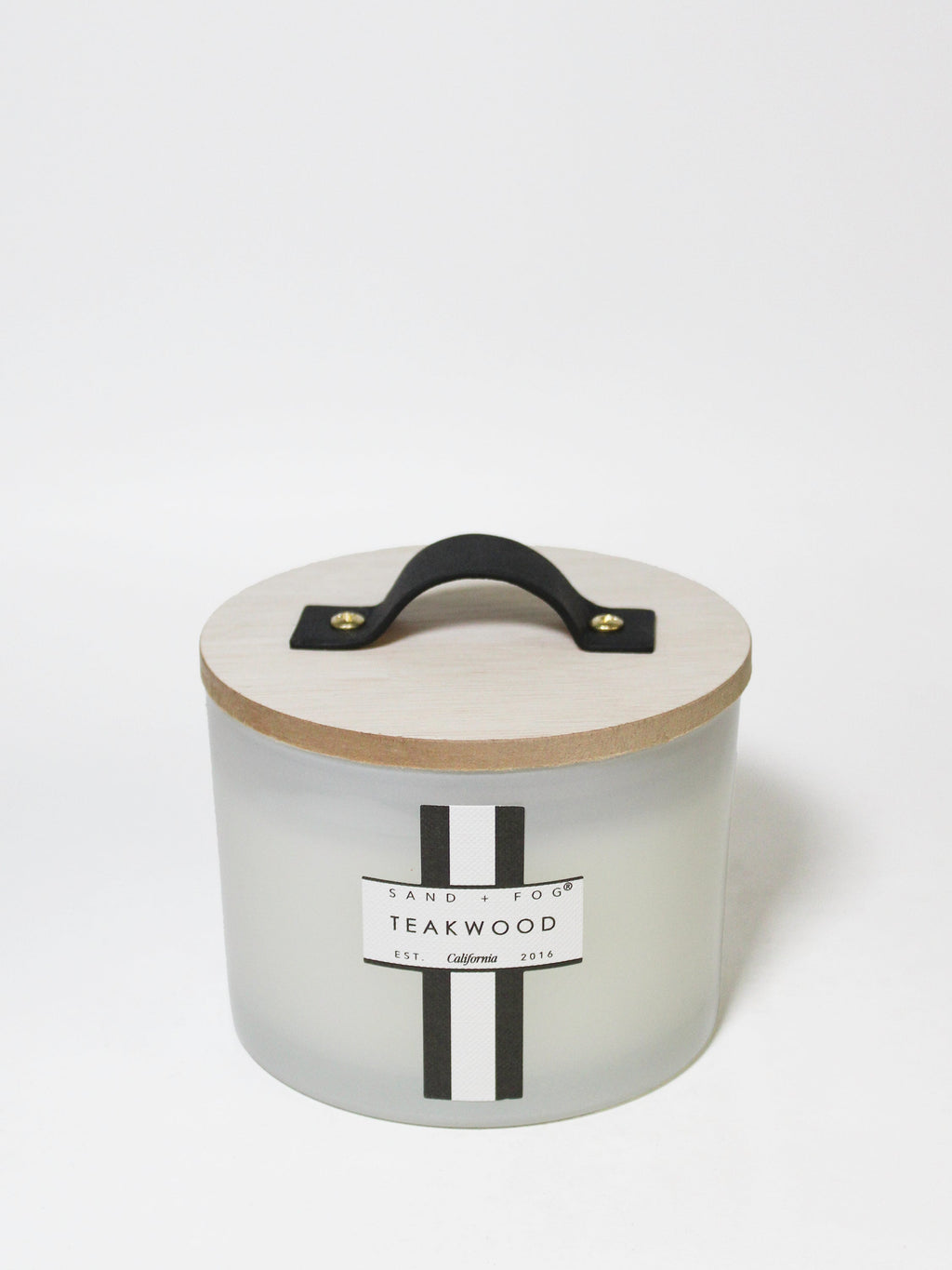 Teakwood 12 oz cozy scented candle