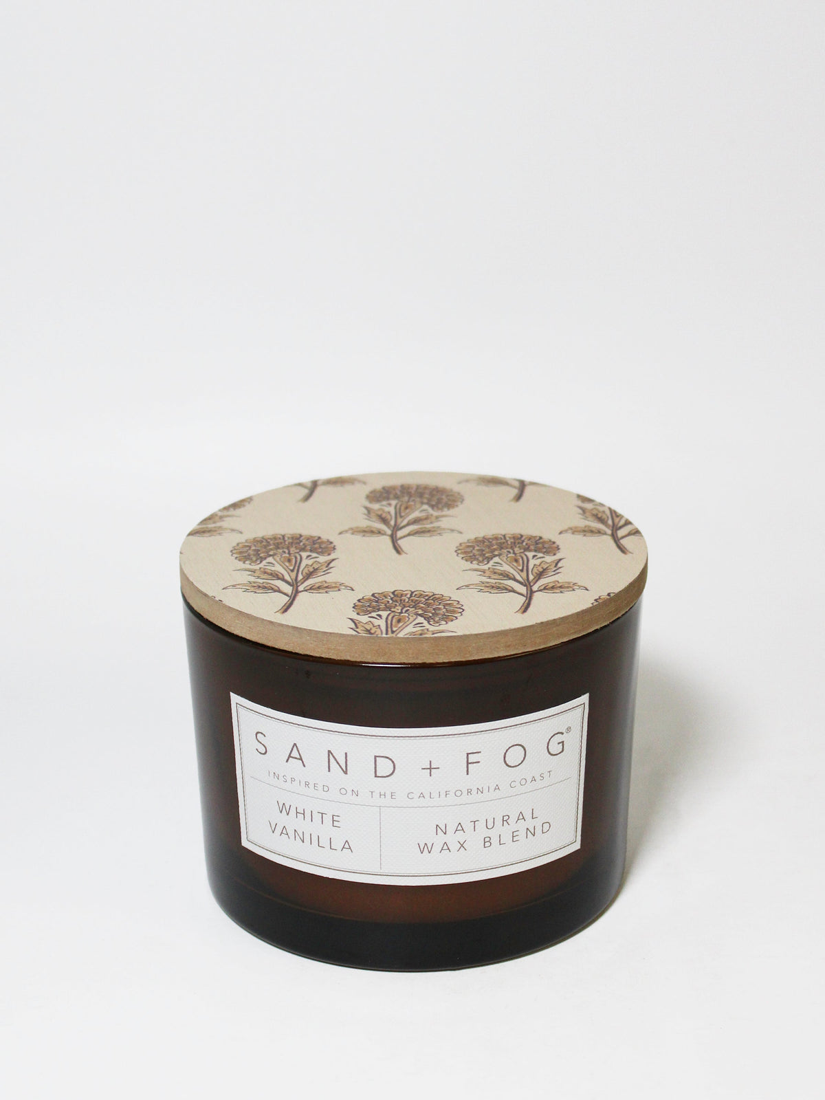 White Vanilla 12 oz cozy scented candle