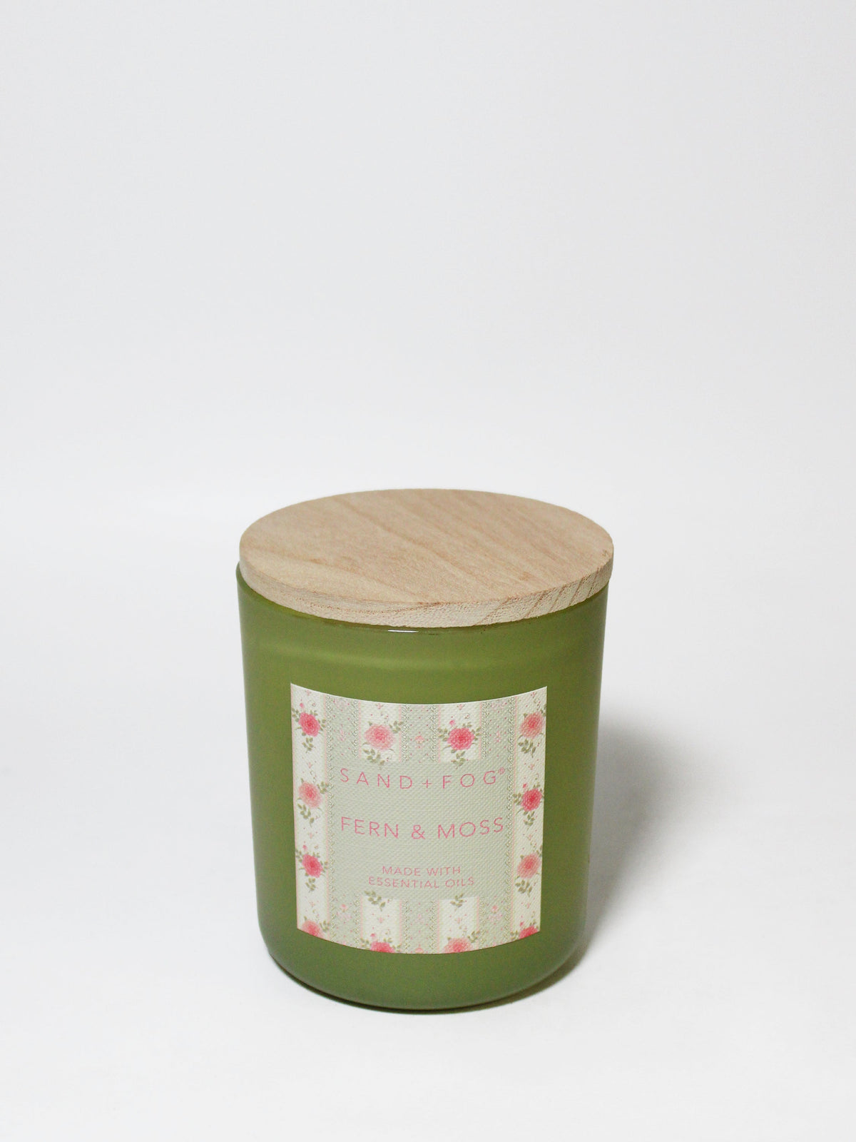 Fern & Moss 10 oz warm scented candle