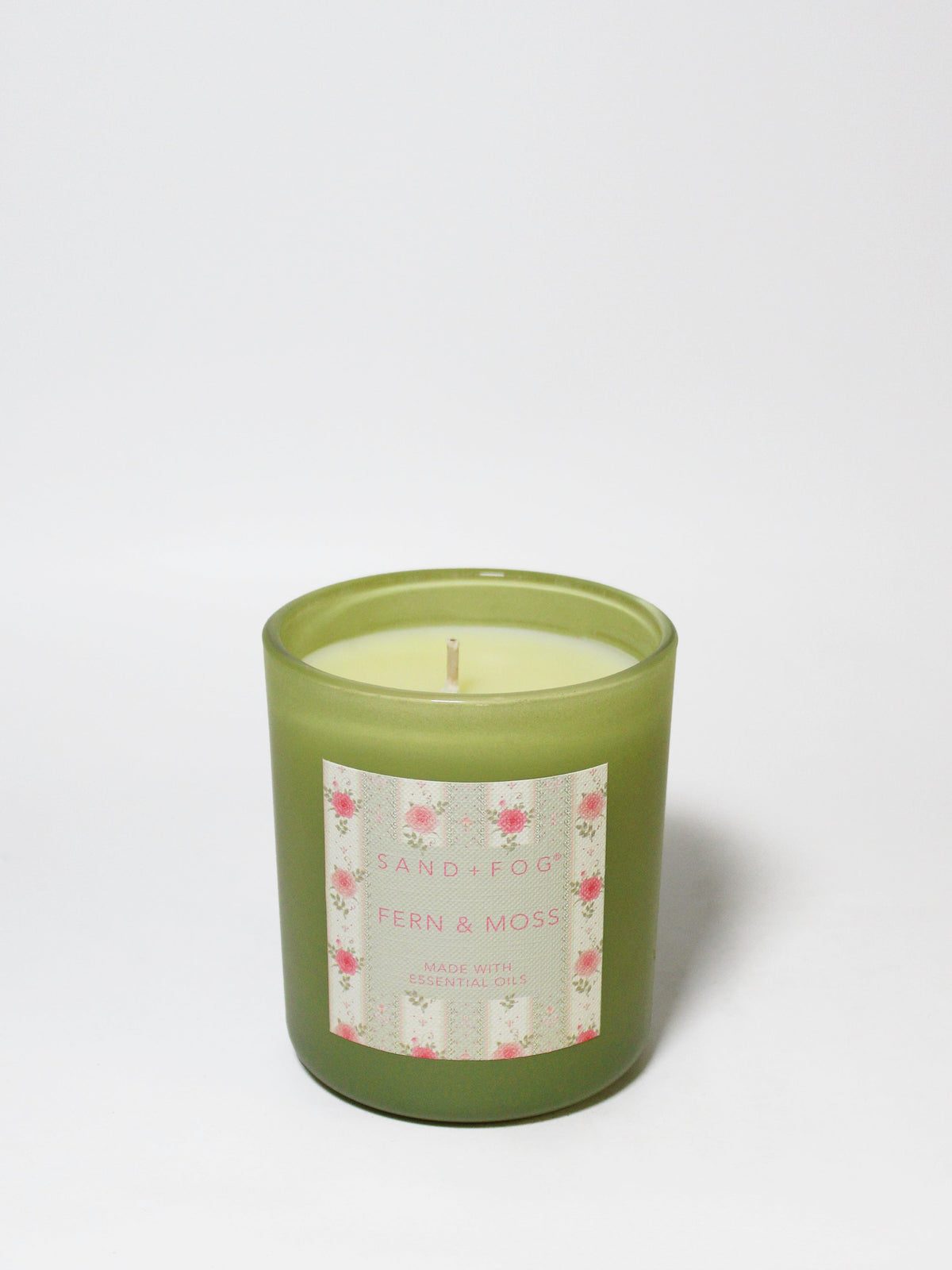 Fern & Moss 10 oz warm scented candle