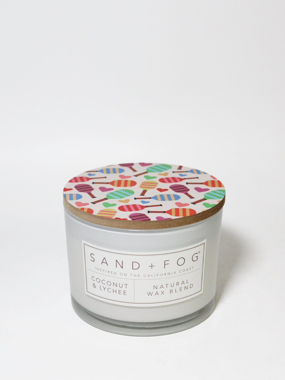 Coconut & Lychee 12 oz cozy scented candle