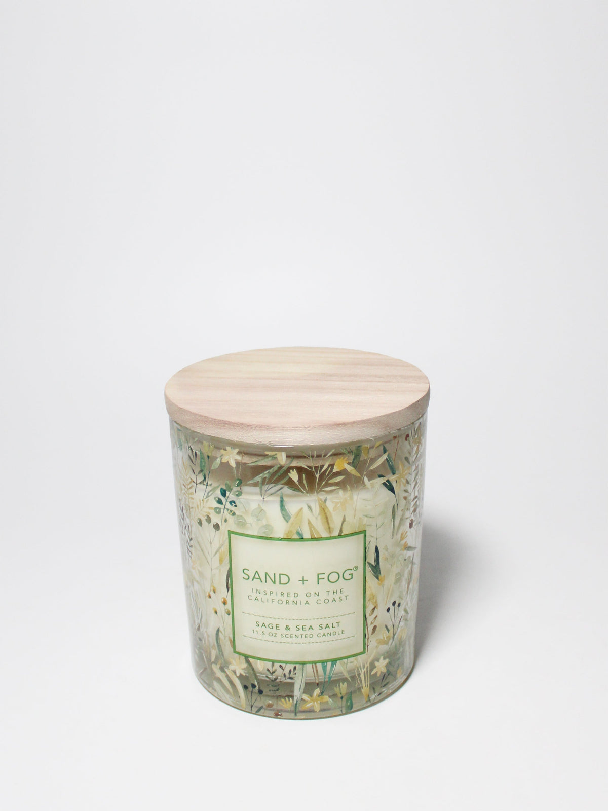 Sage & Sea Salt 11.5 oz fresh scented candle