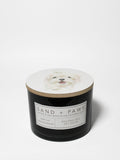 Sand + Paws Vanilla Sandalwood 12 oz cozy scented candle