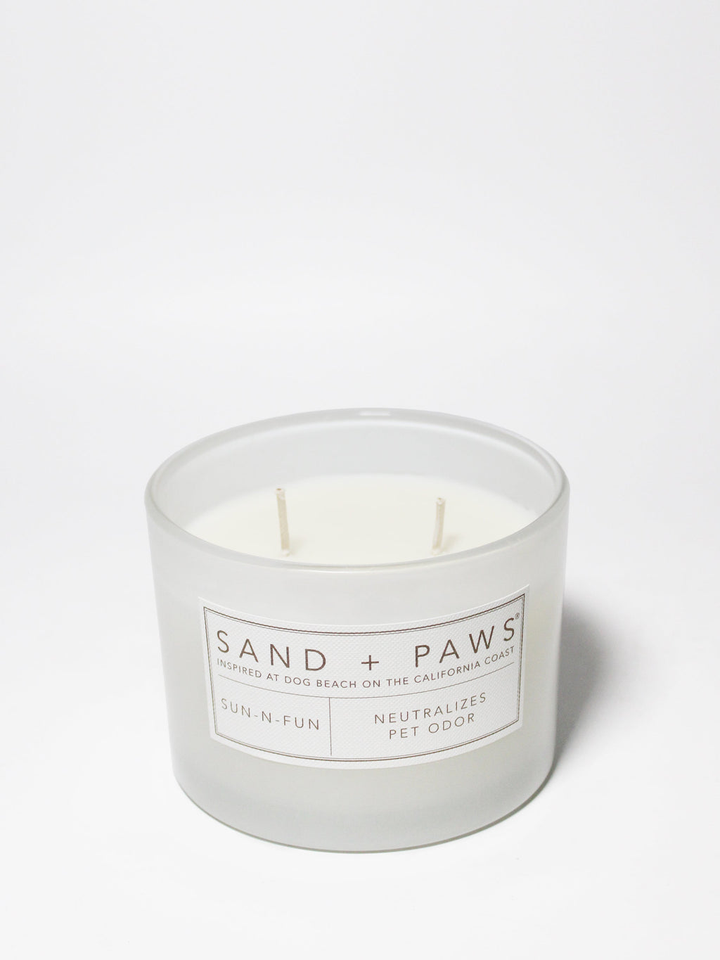 Sand + Paws Sun-n-Fun 12 oz cozy scented candle