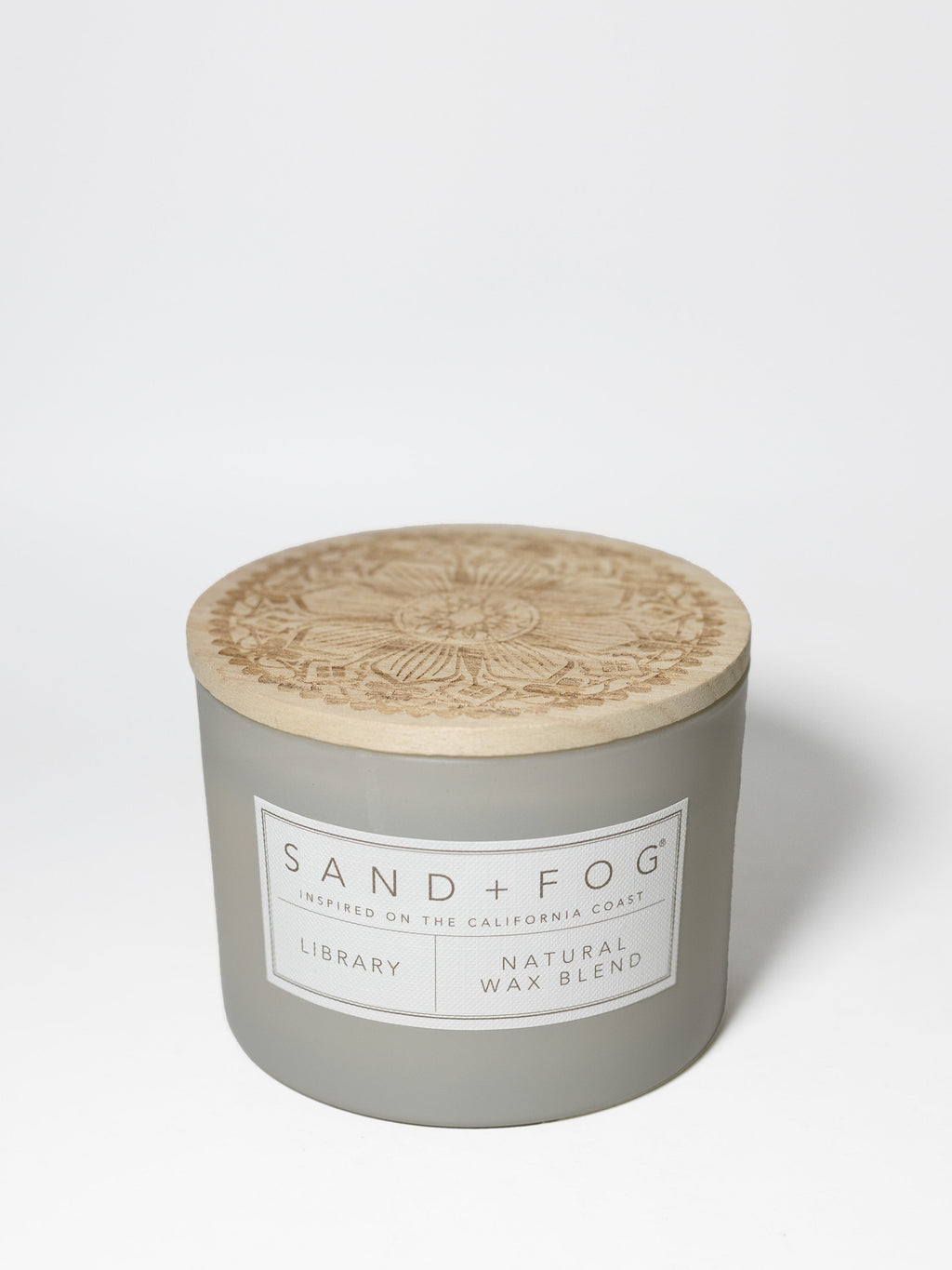 Library 12 oz warm scented candle