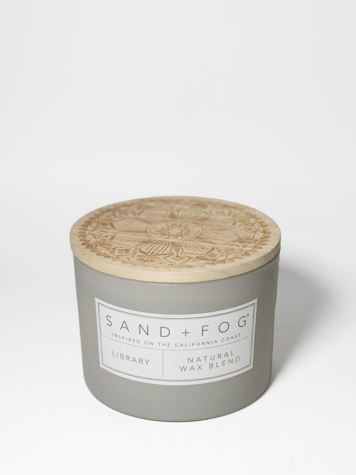 Library 12 oz warm scented candle