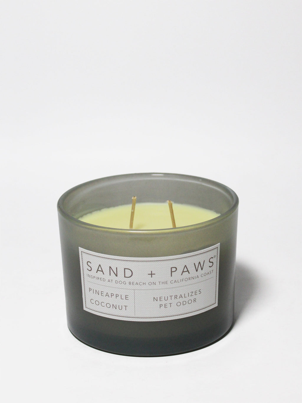 Sand + Paws Pineapple Coconut 12 oz cozy scented candle