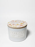 Ambered Wood 12 oz cozy scented candle