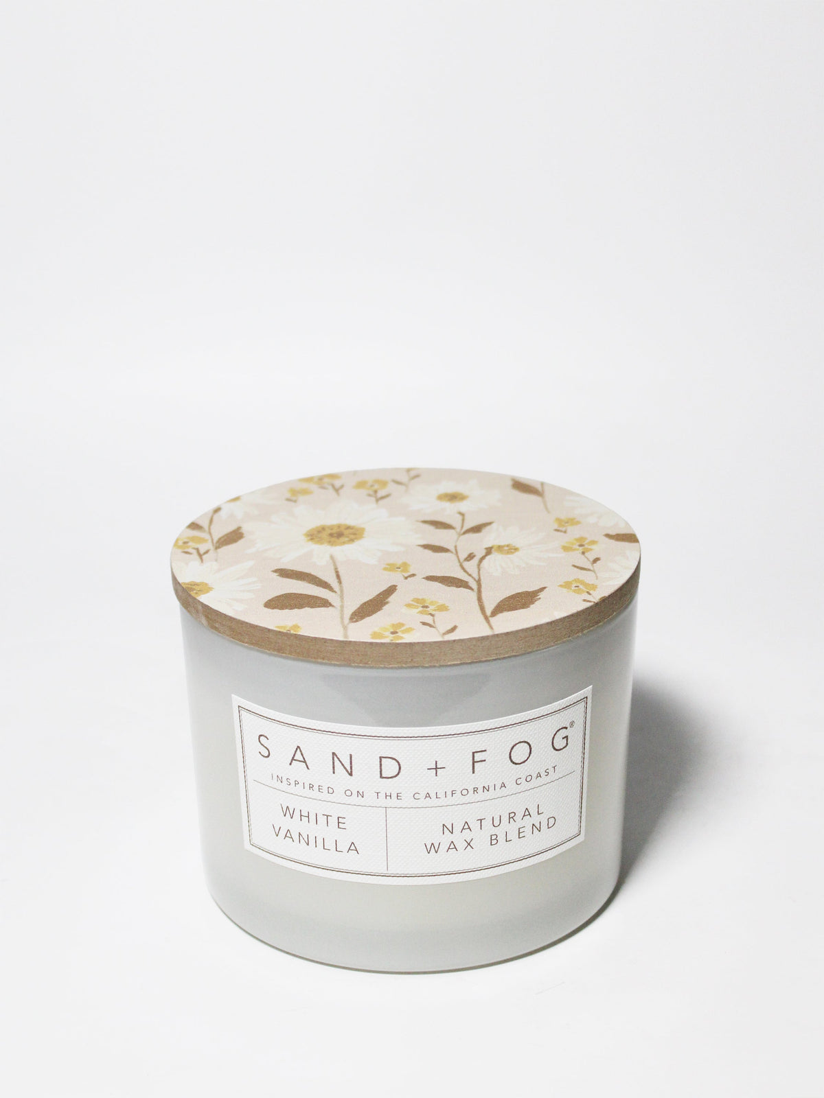 White Vanilla 12 oz cozy scented candle