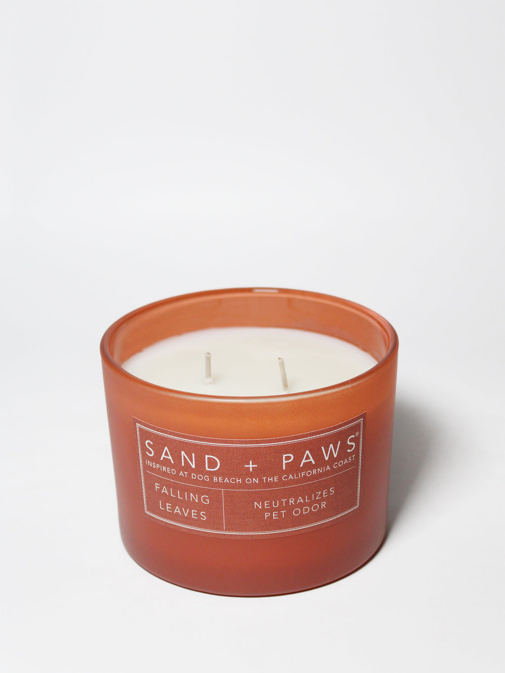 Sand + Paws Falling Leaves 12 oz cozy scented candle
