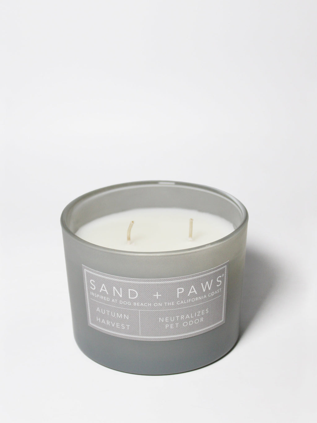 Sand + Paws Autumn Harvest 12 oz cozy scented candle