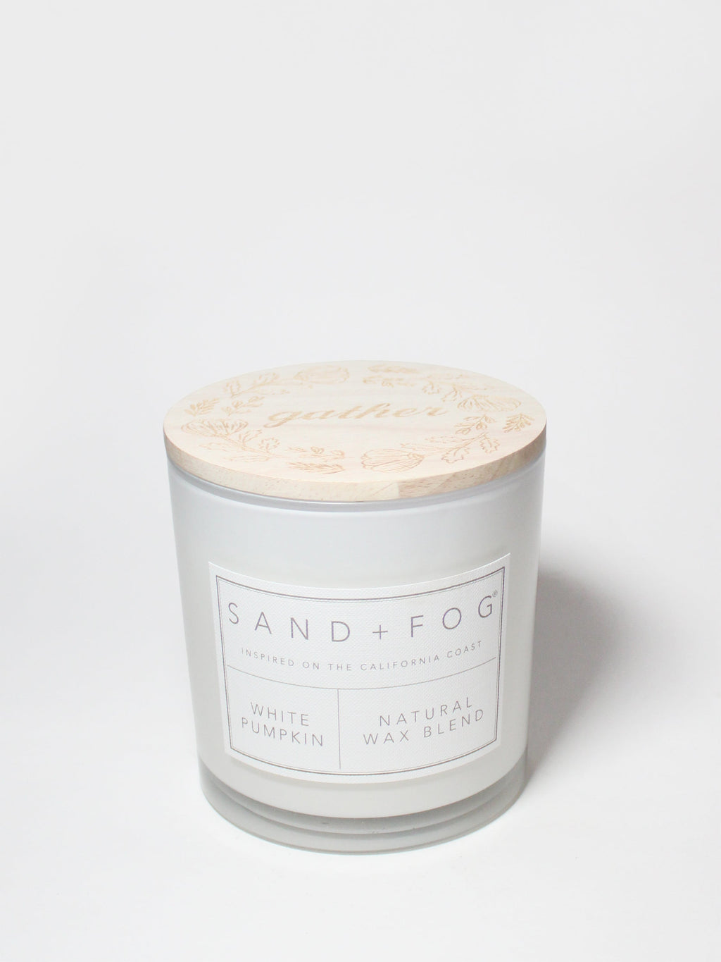 White Pumpkin 21 oz cozy scented candle
