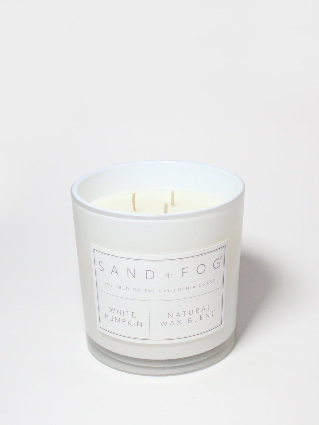 White Pumpkin 21 oz cozy scented candle