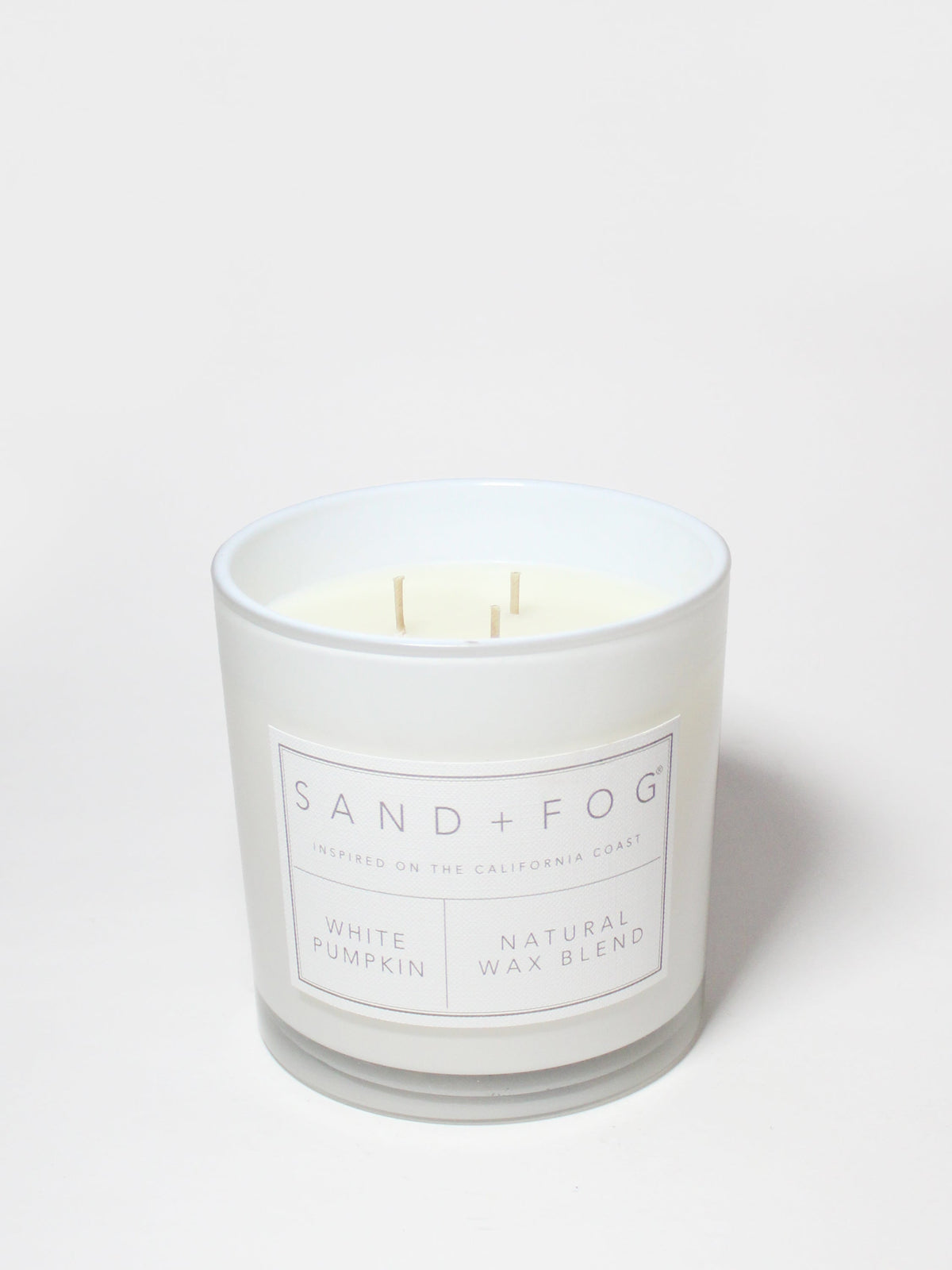 White Pumpkin 21 oz cozy scented candle