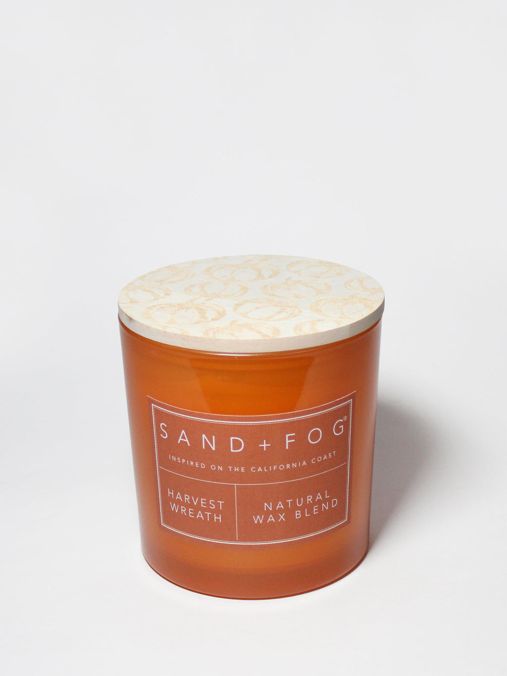 Harvest Wreath 21 oz cozy scented candle