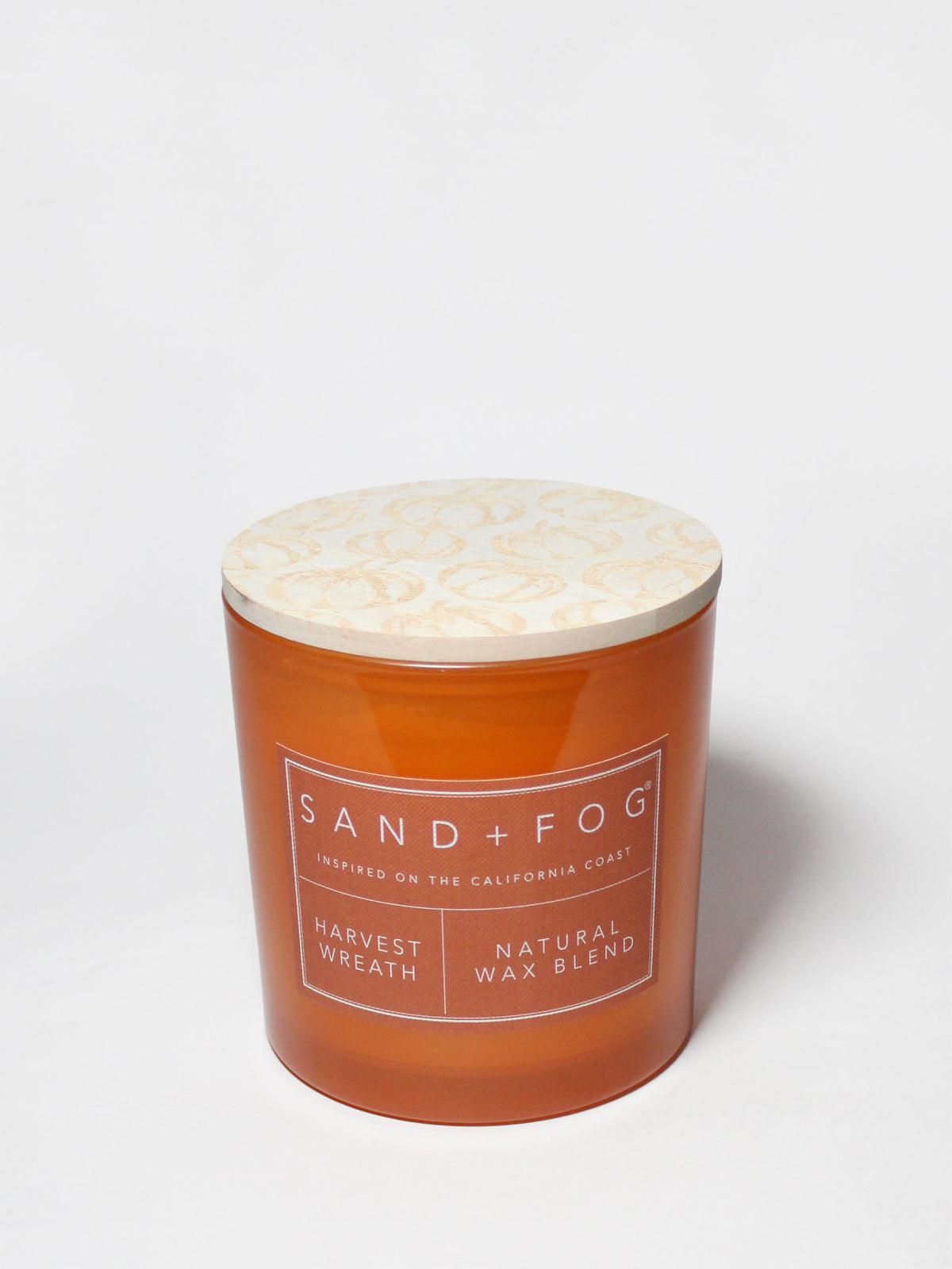 Harvest Wreath 21 oz cozy scented candle