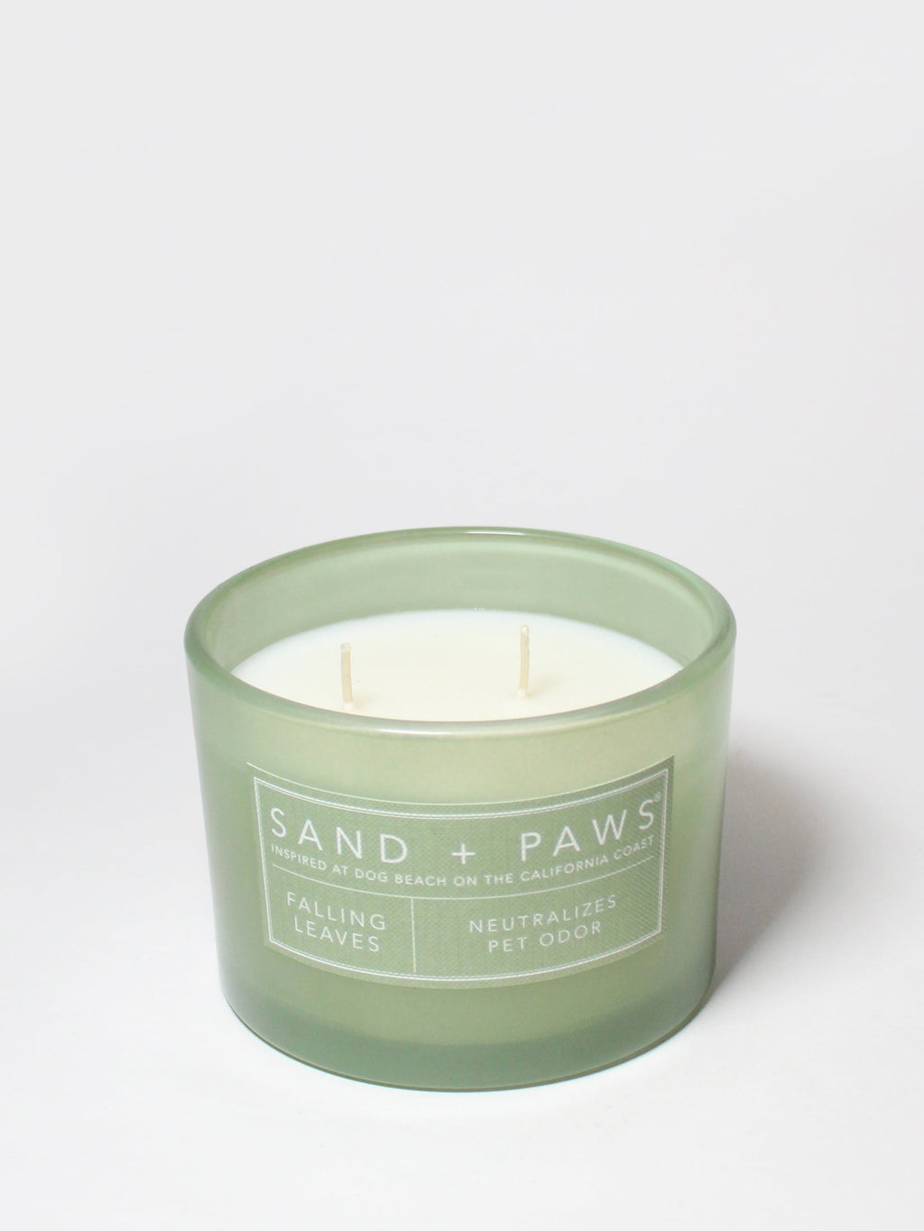 Sand + Paws Falling Leaves 12 oz cozy scented candle