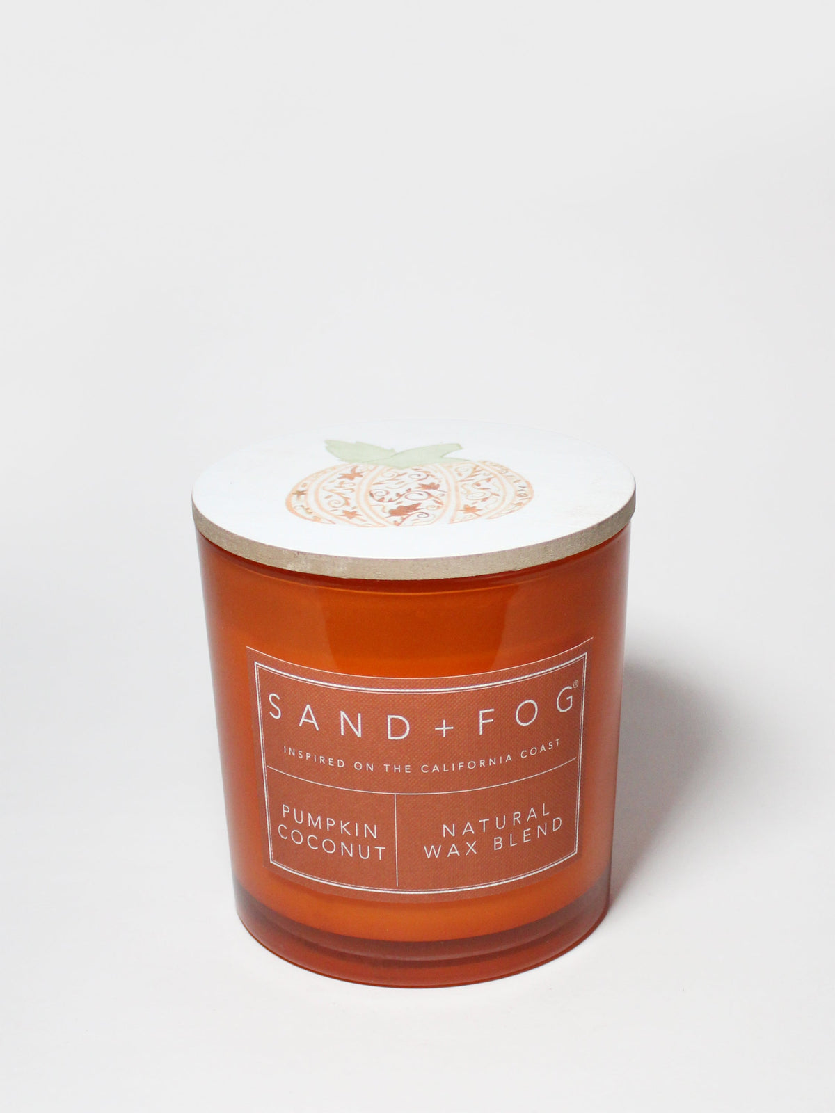Pumpkin Coconut 21 oz cozy scented candle